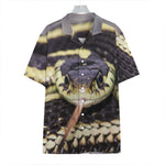 Garter Snake Print Hawaiian Shirt