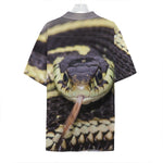 Garter Snake Print Hawaiian Shirt