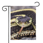 Garter Snake Print House Flag