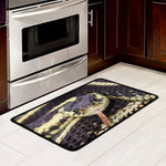 Garter Snake Print Kitchen Mat