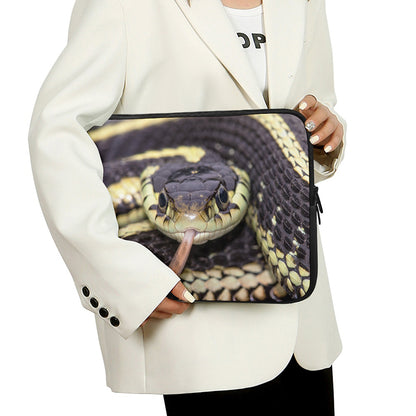 Garter Snake Print Laptop Sleeve