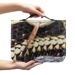 Garter Snake Print Leather Bible Cover