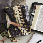 Garter Snake Print Leather Bible Cover
