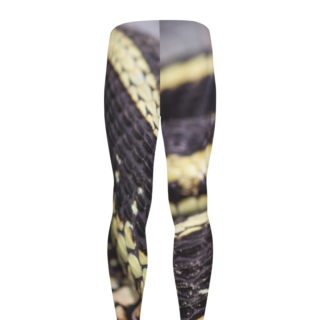 Garter Snake Print Men's leggings