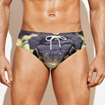 Garter Snake Print Men's Swim Briefs