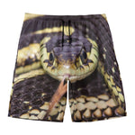 Garter Snake Print Men's Swim Trunks