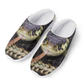 Garter Snake Print Mesh Casual Shoes