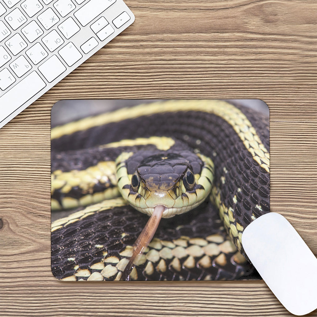 Garter Snake Print Mouse Pad