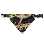 Garter Snake Print Over The Collar Dog Bandana