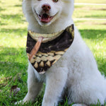 Garter Snake Print Over The Collar Dog Bandana