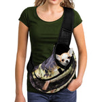 Garter Snake Print Pet Sling Carrier