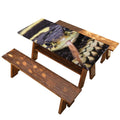 Garter Snake Print Picnic Table Cover