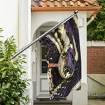 Garter Snake Print Polyester Flag