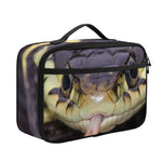 Garter Snake Print Portable Lunch Bag