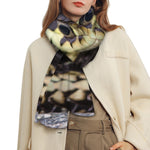 Garter Snake Print Scarf