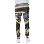 Garter Snake Print Scuba Joggers