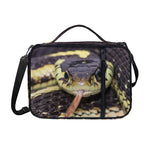 Garter Snake Print Shoulder Strap Bible Bag
