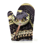 Garter Snake Print Single Oven Mitt