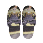 Garter Snake Print Slippers