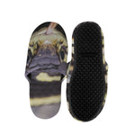 Garter Snake Print Slippers