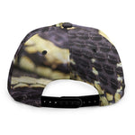 Garter Snake Print Snapback Cap