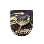 Garter Snake Print Toilet Lid Cover