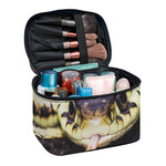 Garter Snake Print Travel Makeup Bag