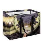Garter Snake Print Utility Tote Bag