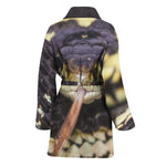Garter Snake Print Women's Bathrobe
