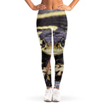 Garter Snake Print Women's Leggings