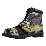 Garter Snake Print Work Boots