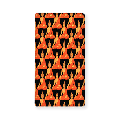 Gautama Buddha Pattern Print Baby Crib Sheet
