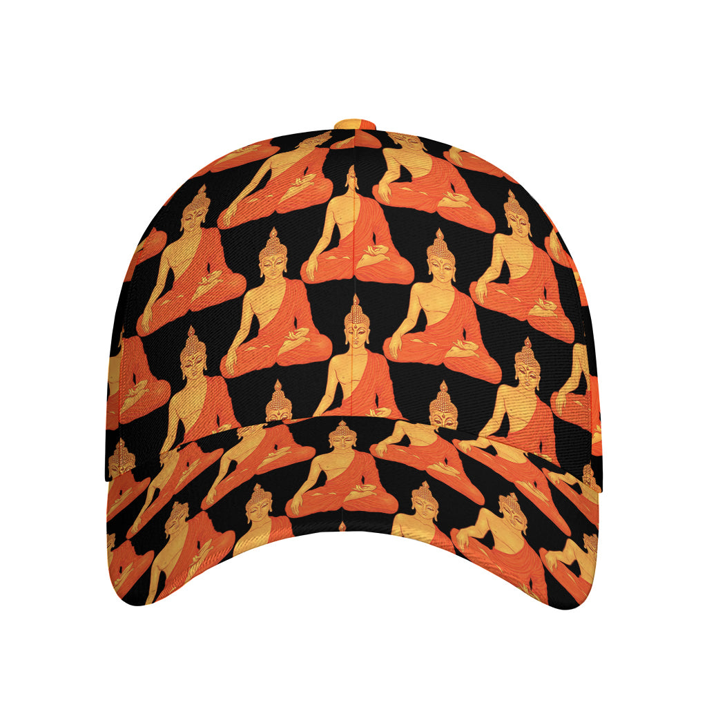 Gautama Buddha Pattern Print Baseball Cap