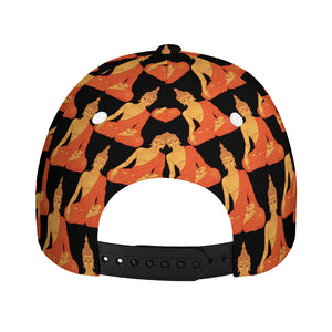 Gautama Buddha Pattern Print Baseball Cap