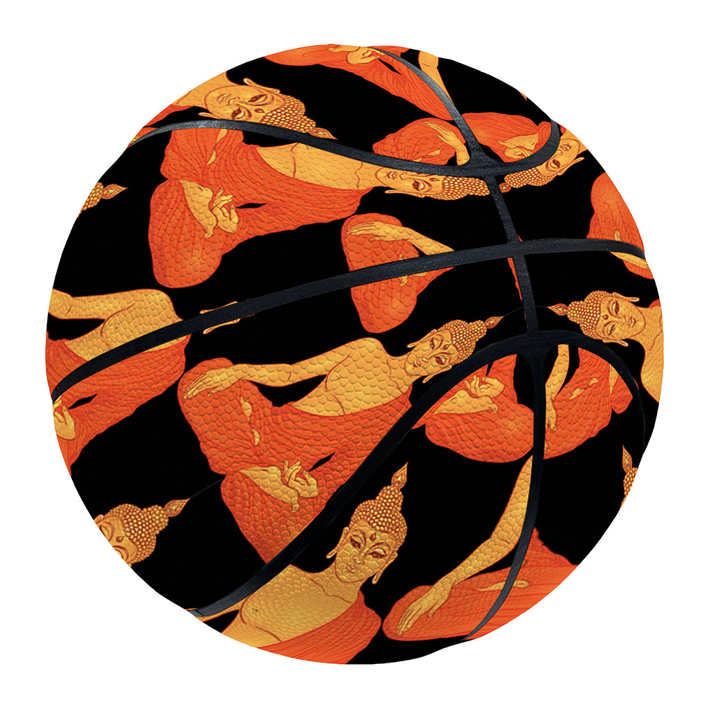 Gautama Buddha Pattern Print Basketball