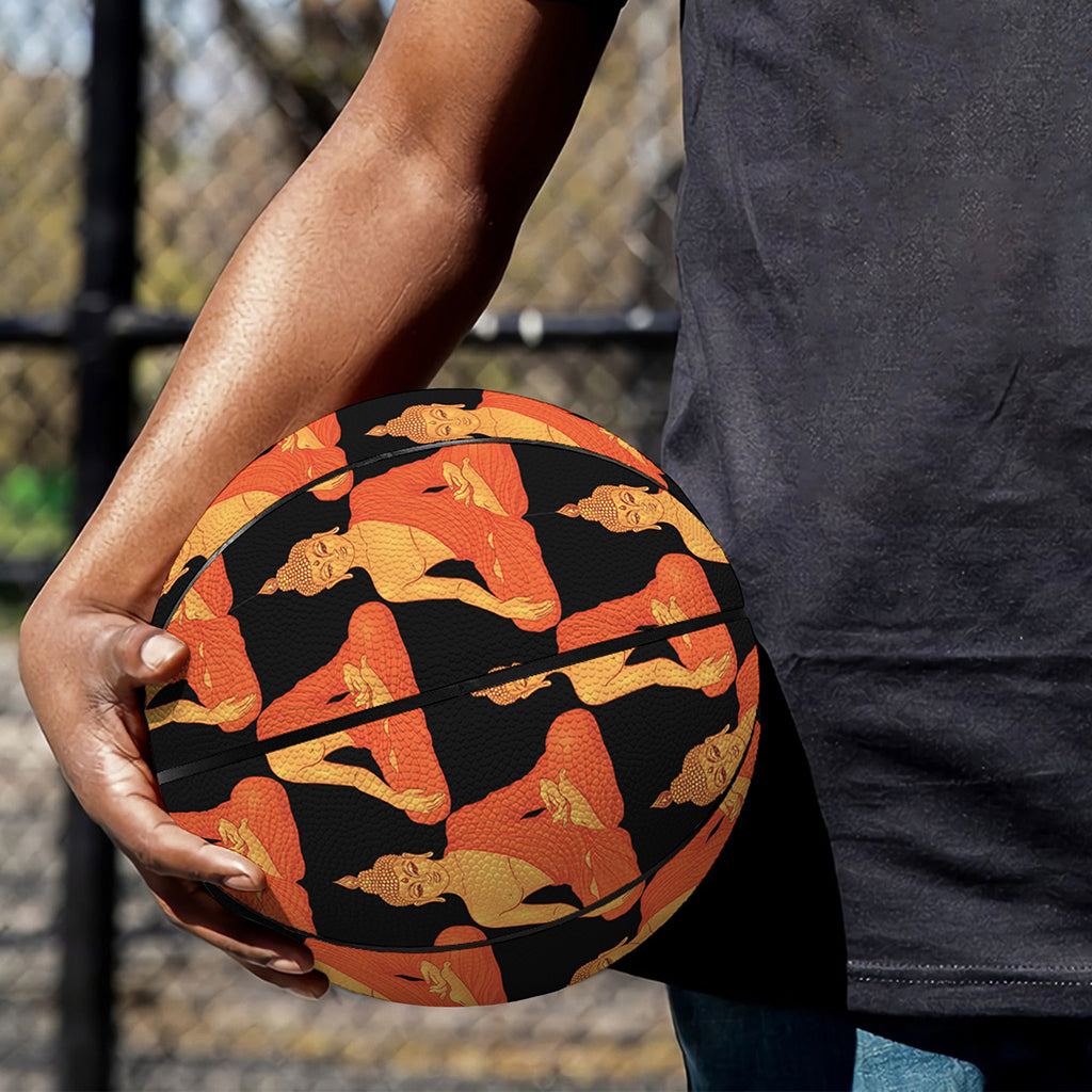Gautama Buddha Pattern Print Basketball
