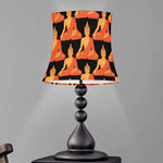 Gautama Buddha Pattern Print Bell Lamp Shade