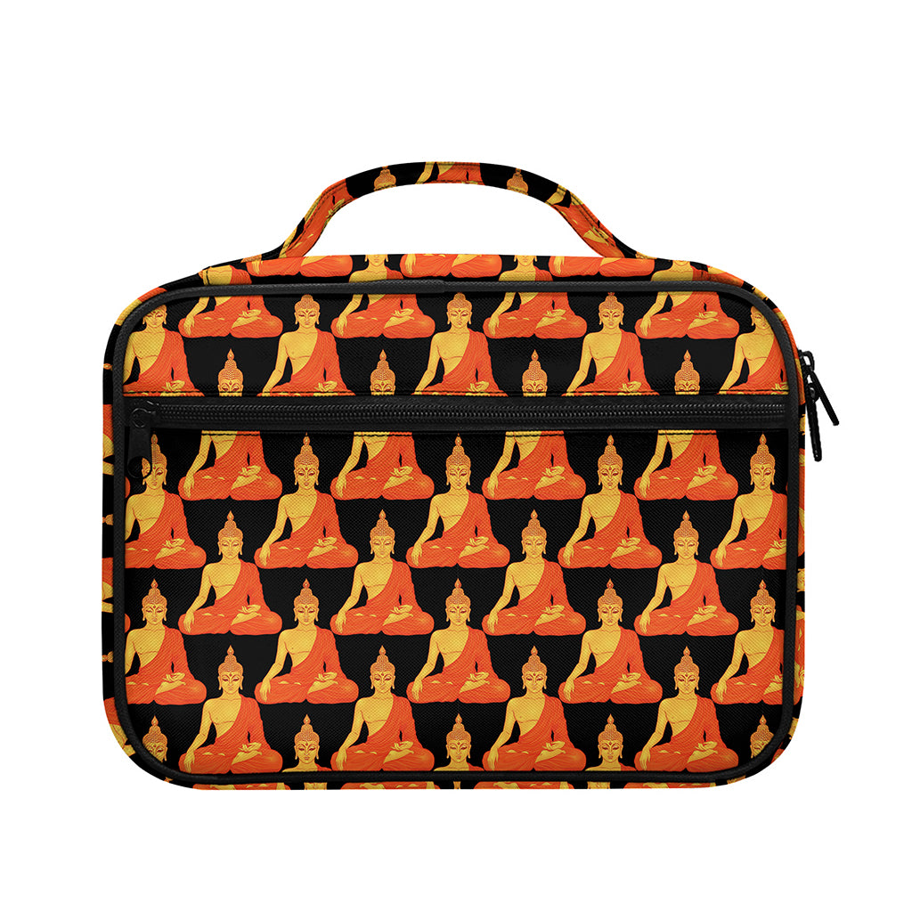 Gautama Buddha Pattern Print Briefcase Bible Bag