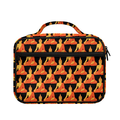 Gautama Buddha Pattern Print Briefcase Bible Bag