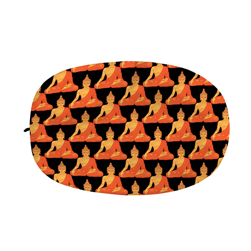 Gautama Buddha Pattern Print Car Side Mirror Covers