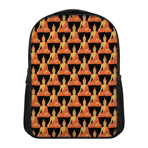 Gautama Buddha Pattern Print Casual Backpack