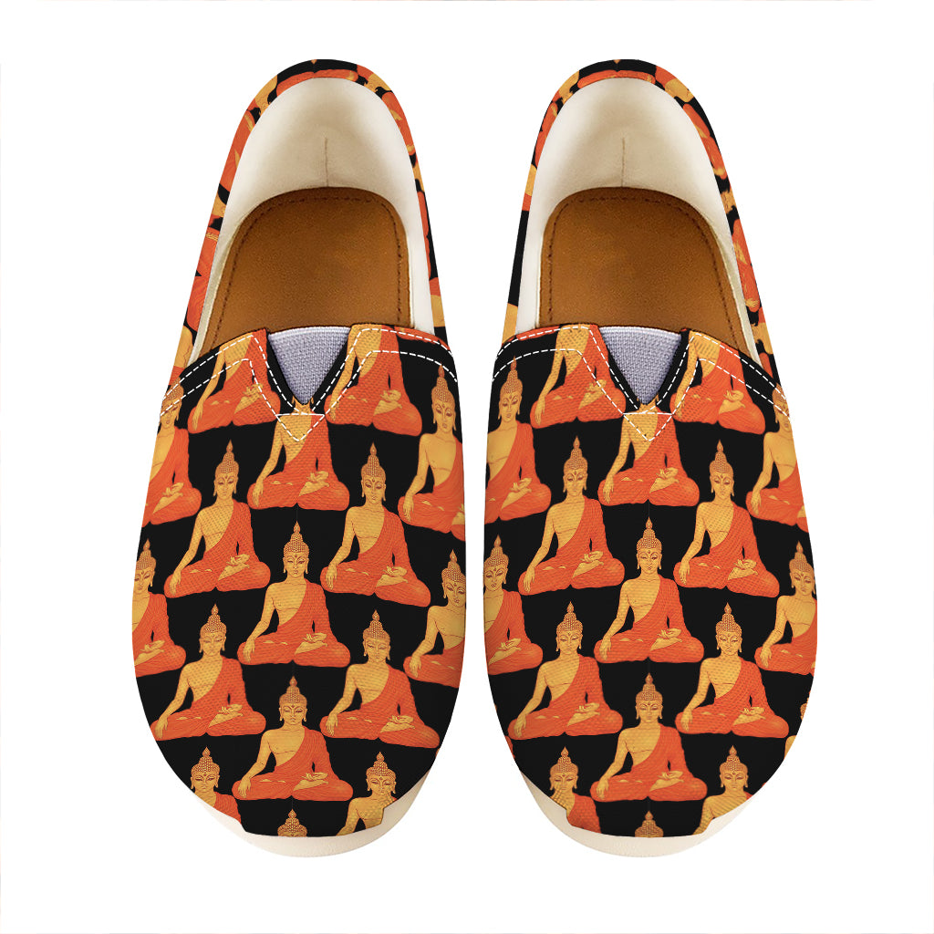 Gautama Buddha Pattern Print Casual Shoes