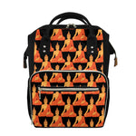 Gautama Buddha Pattern Print Diaper Bag