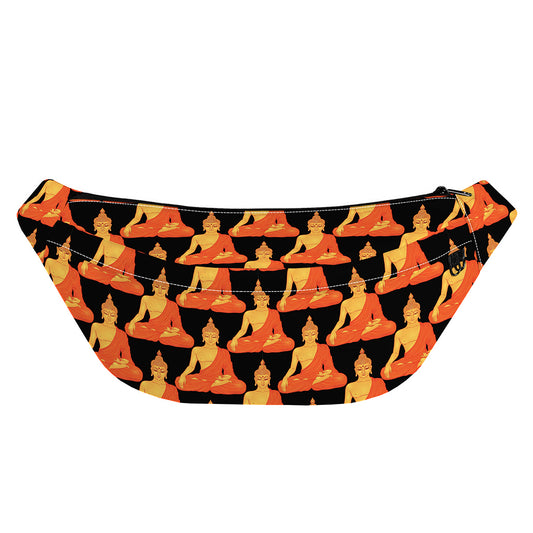 Gautama Buddha Pattern Print Fanny Pack