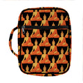 Gautama Buddha Pattern Print Front Pocket Bible Bag