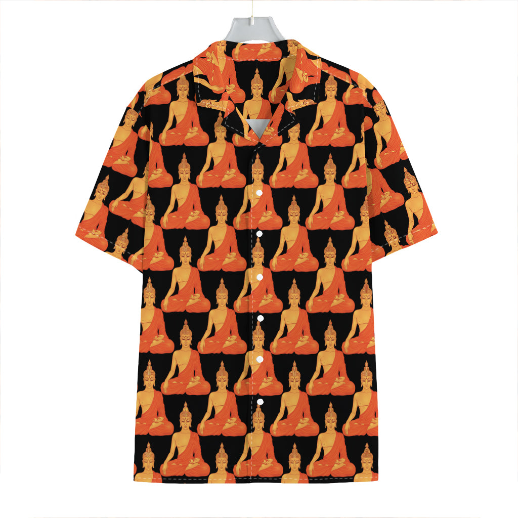 Gautama Buddha Pattern Print Hawaiian Shirt