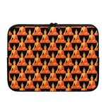 Gautama Buddha Pattern Print Laptop Sleeve