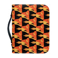 Gautama Buddha Pattern Print Leather Bible Cover