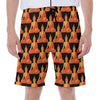 Gautama Buddha Pattern Print Men's Beach Shorts