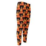 Gautama Buddha Pattern Print Men's Compression Pants